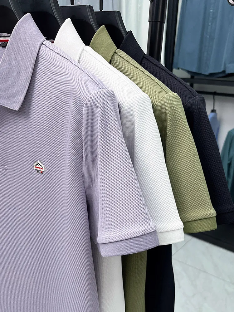 P140【 🔑】 26 Quality POLO ， ， Quality ， Breathable ， LOGO， ⚡️ T ⚡️ ， ！Sizes：M-4XL（ 210 、 。